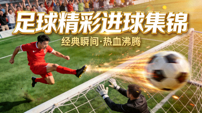 足球比赛精彩进球瞬间视频集锦封面
