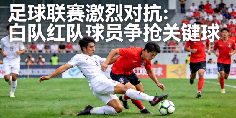 足球运动员在比赛中激烈争抢的新闻图片